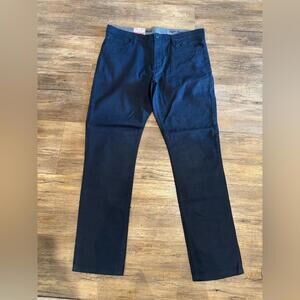 NWT English Laundry Navy Blue Trouser Slim Fit Pants Sz 36x32